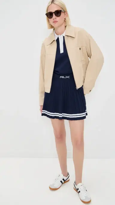 RLX Ralph Lauren ong Sleeve Polo Refined Navy | Thumbnail 5