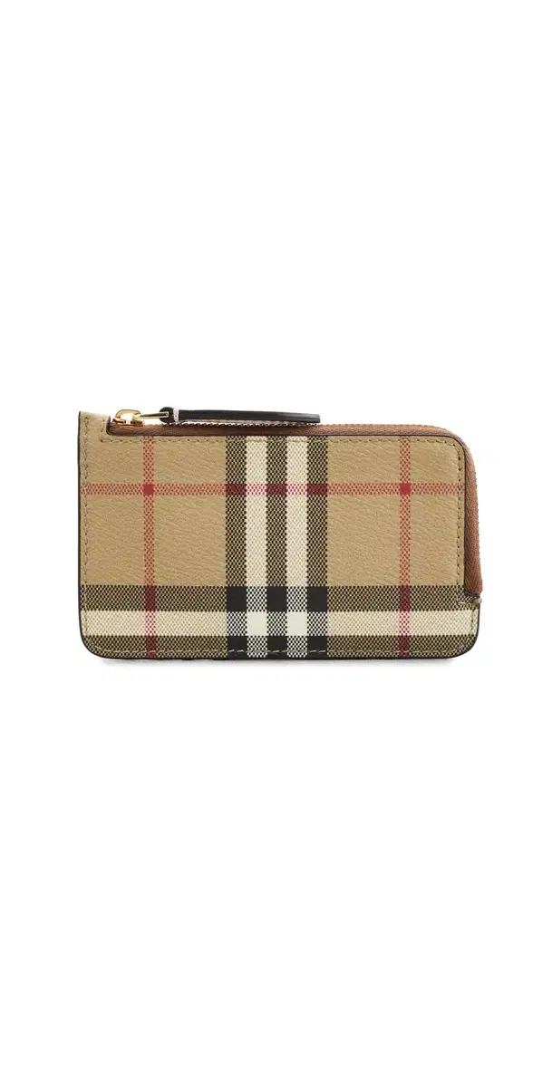Burberry Somerset Card Case Vintage Check/Briar Brown One Size