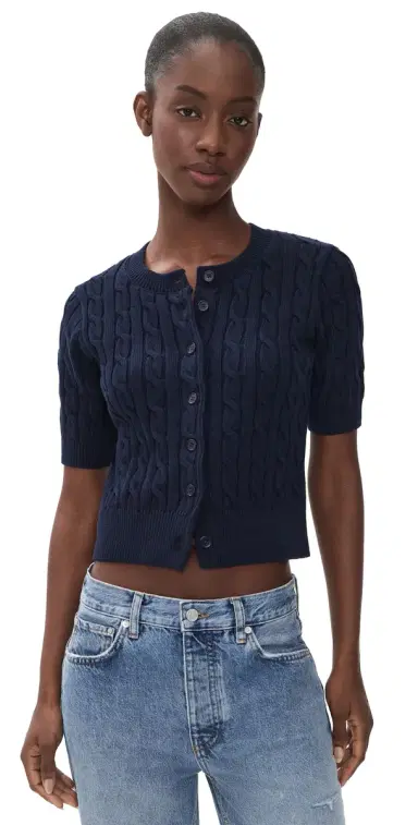 Favorite Daughter The Cafe Cable Cardigan | Thumbnail 1 Favorite Daughter The Cafe Cable Cardigan | Thumbnail 1