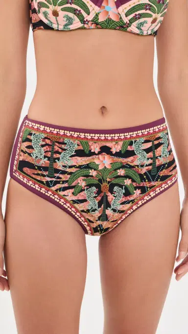 BEACH RIOT Marcella Bikini Bottoms Deep Jungle L | Thumbnail 2 BEACH RIOT Marcella Bikini Bottoms Deep Jungle L | Thumbnail 2