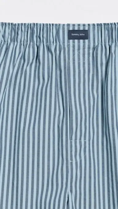 Tommy John Woven Boxer 3-Pack Dress Blues Gents/Cerulean Pla | Thumbnail 4