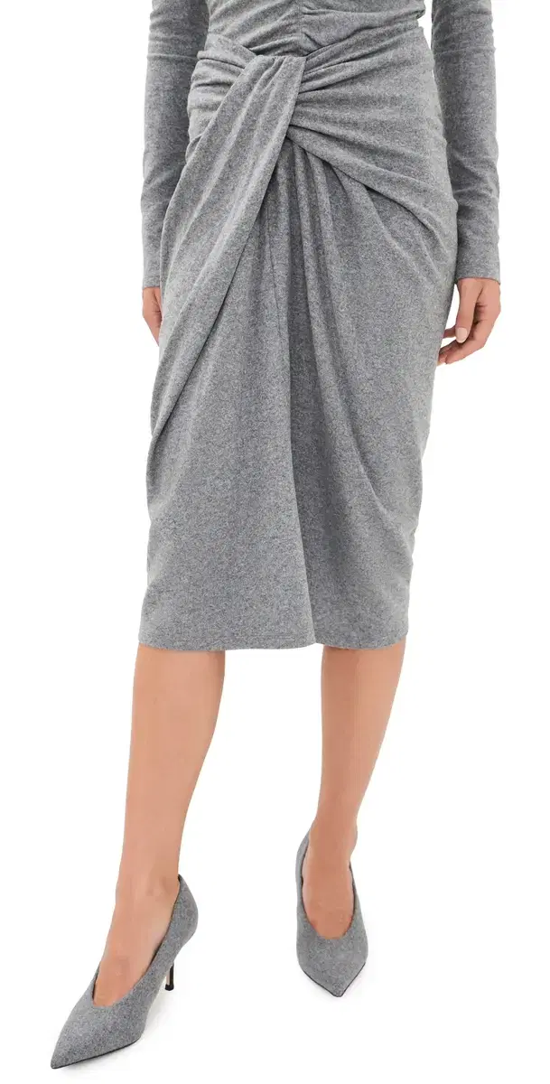 Isabel Marant Étoile Jeldia Skirt Grey