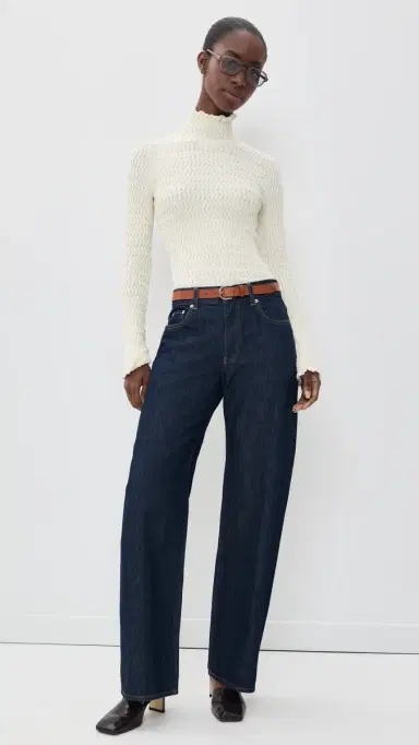 Proenza Schouler White Label Juniper Sweater Vanilla | Thumbnail 5