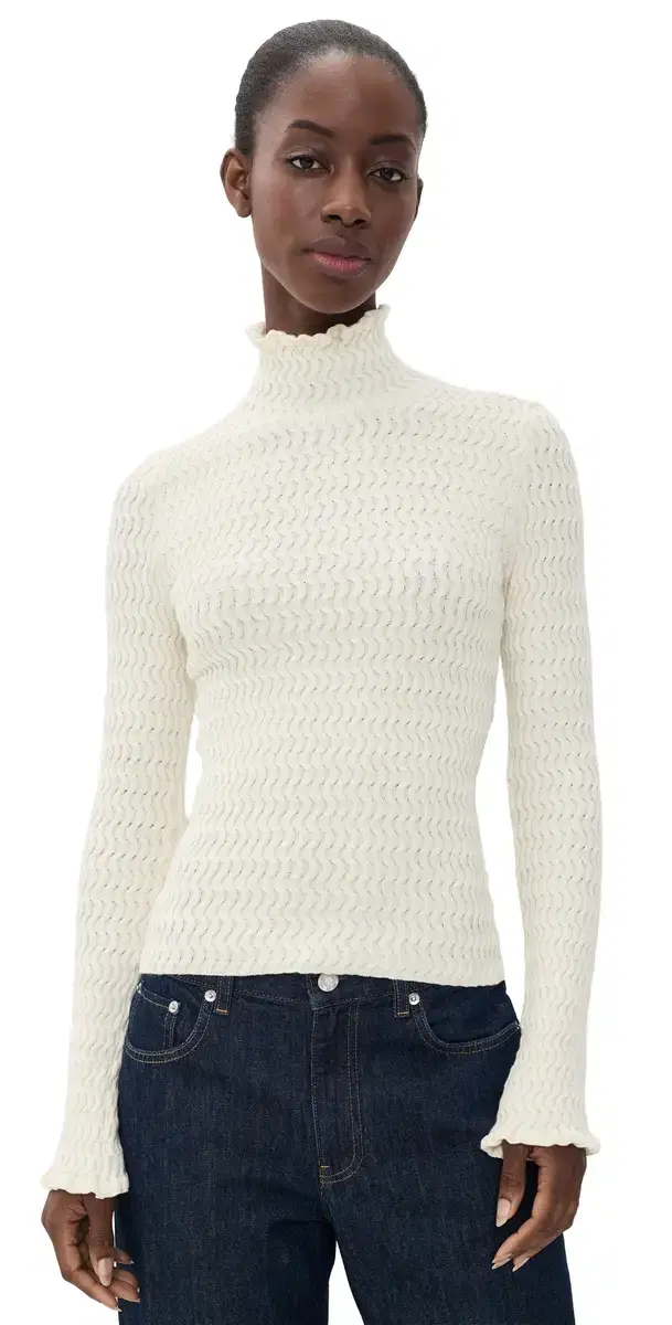 Proenza Schouler White Label Juniper Sweater Vanilla
