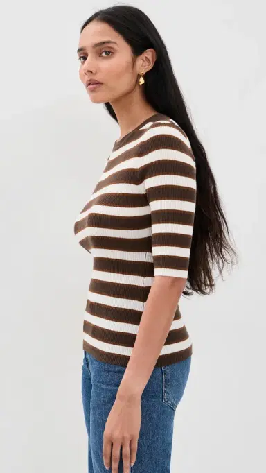 Favorite Daughter The Amelia Crew Neck Top | Thumbnail 5 Favorite Daughter The Amelia Crew Neck Top | Thumbnail 5