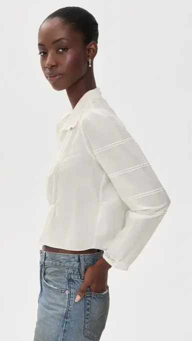 RE/DONE Addie Blouse | Thumbnail 4 RE/DONE Addie Blouse | Thumbnail 4