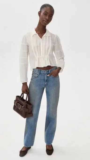 RE/DONE Addie Blouse | Thumbnail 5 RE/DONE Addie Blouse | Thumbnail 5