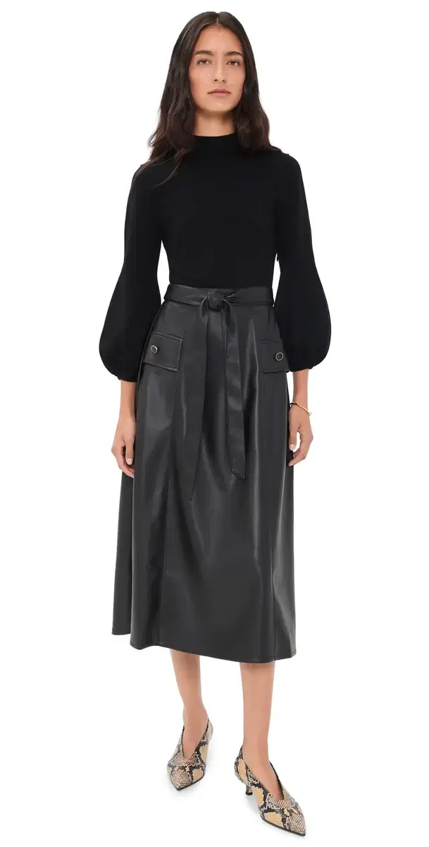 Shoshanna Aspen Dress Jet
