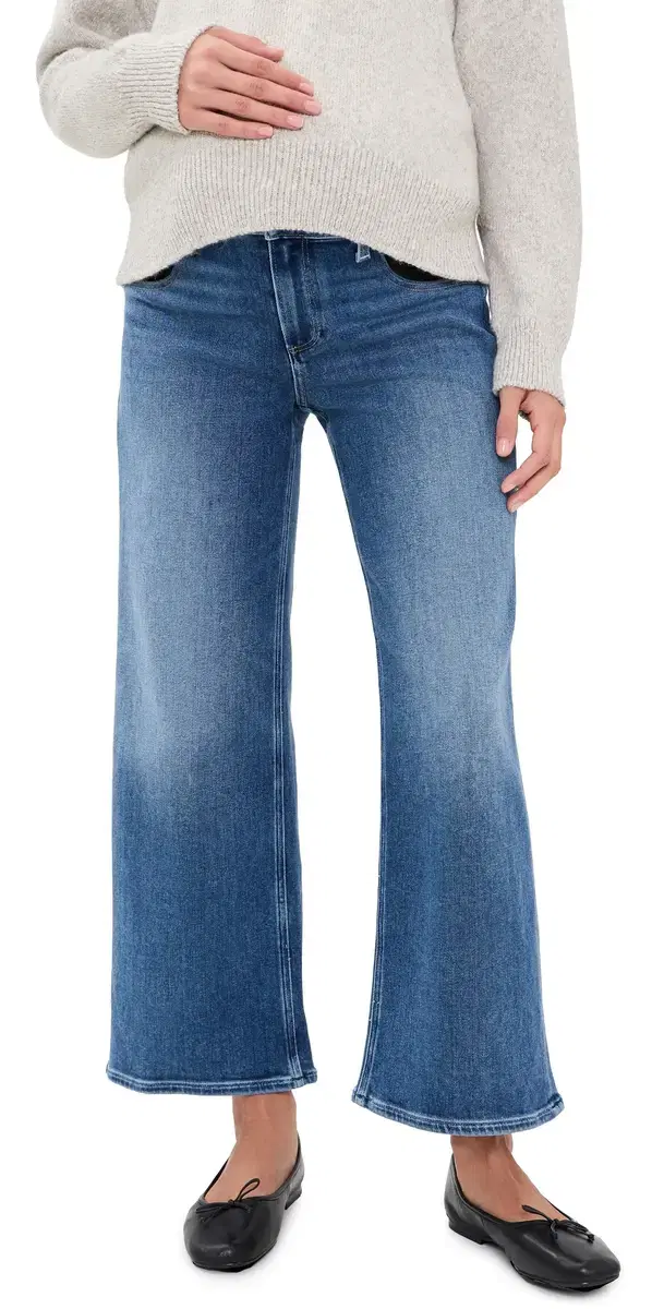 PAIGE Anessa Maternity Jeans Monaco Mist