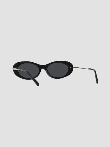 Givenchy Women's Bold 52MM Oval Sunglasses - Gold Black | Thumbnail 4 Givenchy Women's Bold 52MM Oval Sunglasses - Gold Black | Thumbnail 4