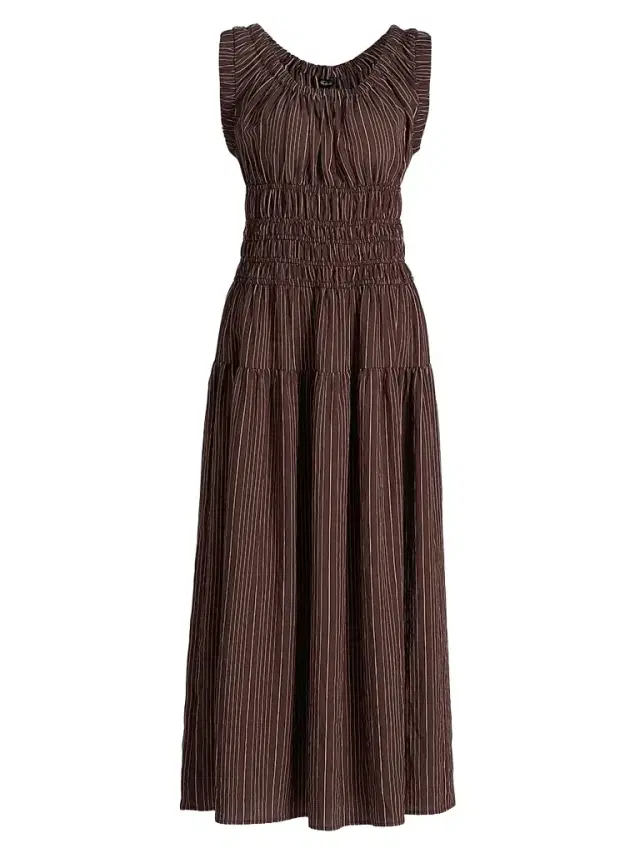 RAILS Women's Anastasia Striped Midi Dress - Chicory Stripe - Size XS