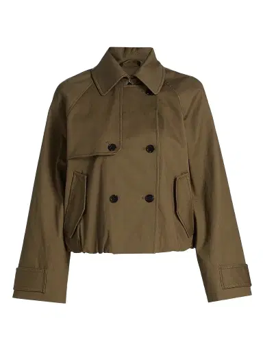 RAILS Women's Jett Double-Breasted Trench Coat - Olive - Size XS | Thumbnail 1 RAILS Women's Jett Double-Breasted Trench Coat - Olive - Size XS | Thumbnail 1
