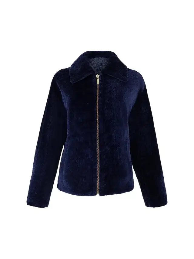 Gorski Women's Select Lamb Jacket - Royal Blue - Size Small