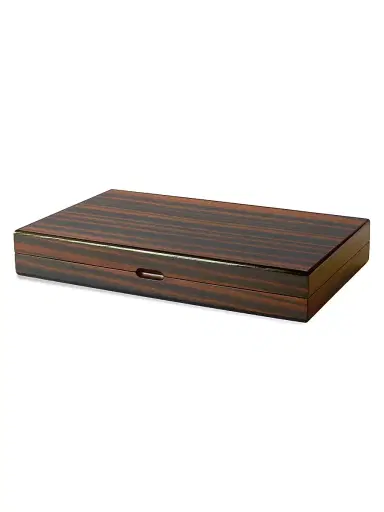 Tizo Tigerwood Backgammon Set - Ebony | Thumbnail 1 Tizo Tigerwood Backgammon Set - Ebony | Thumbnail 1