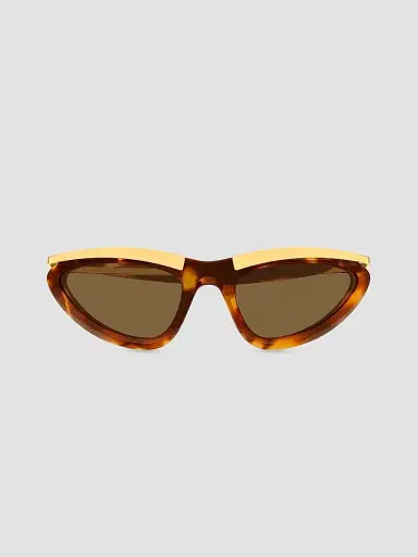 Bottega Veneta Women's Prisma 58MM Cat-Eye Sunglasses - Havana | Thumbnail 2