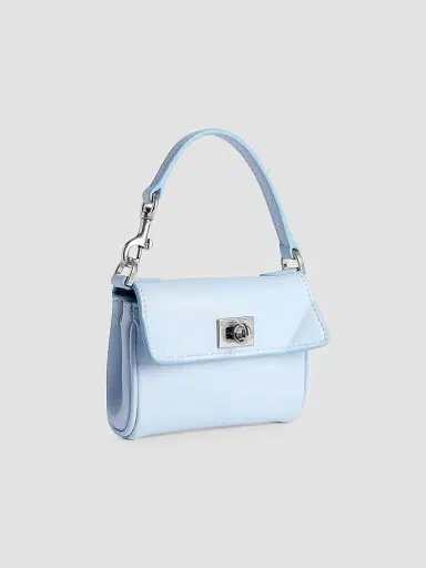 Balenciaga Women's Rodeo Micro Bag Charm - Cloudy Blue | Thumbnail 4 Balenciaga Women's Rodeo Micro Bag Charm - Cloudy Blue | Thumbnail 4