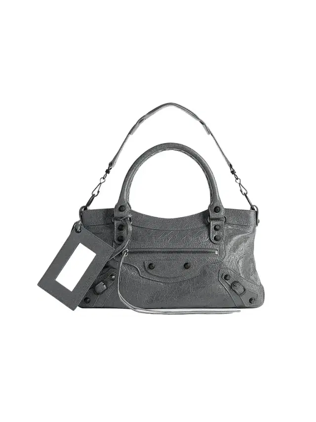 Balenciaga Women's Le City First Top Handle Bag - Volcanic Rock