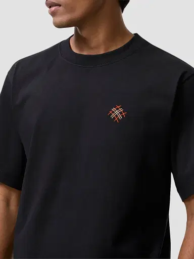 Burberry Men's Ryan Script Cotton Crewneck T-Shirt | Thumbnail 4 Burberry Men's Ryan Script Cotton Crewneck T-Shirt | Thumbnail 4