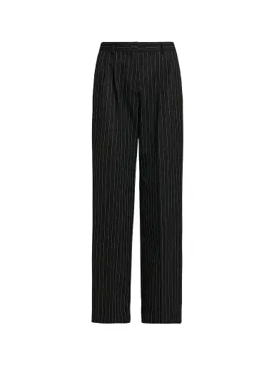 Dolce & Gabbana Women's Pinstriped Virgin Wool-Cashmere Straight-Leg Pants - Rigato | Thumbnail 1