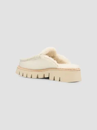 PEDRO GARCIA Women's Savy 35MM Shearling-Trimmed Leather Loafers | Thumbnail 4 PEDRO GARCIA Women's Savy 35MM Shearling-Trimmed Leather Loafers | Thumbnail 4