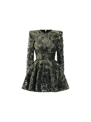 Zhivago Women's This Is Not Her Mini Dress - Olive - Size 14 | Thumbnail 1