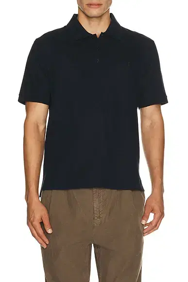 Saint Laurent Cassandre Embroidered Polo