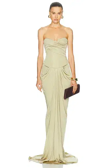The New Arrivals by Ilkyaz Ozel Untitled Maxi Dress