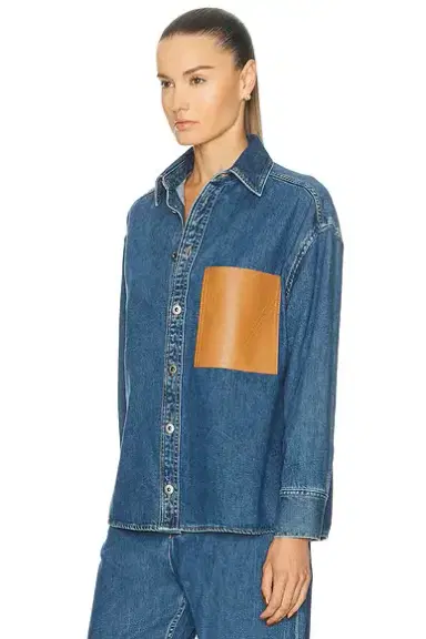 Bottega Veneta Denim Shirt | Thumbnail 3