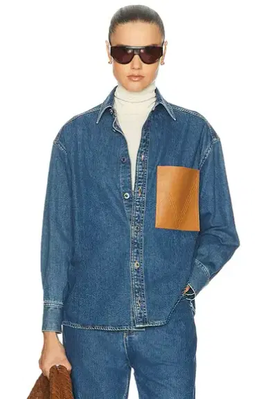 Bottega Veneta Denim Shirt | Thumbnail 1