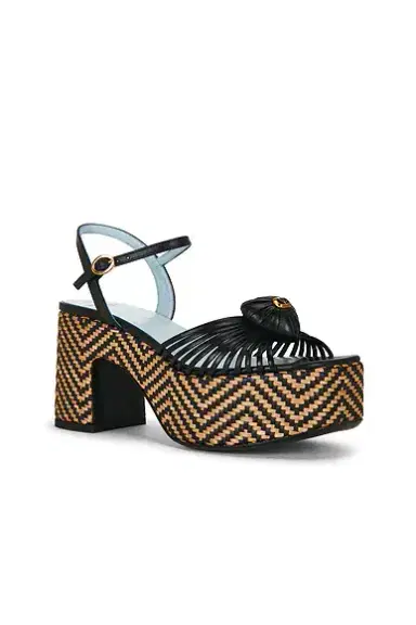Valentino Garavani Coeur Royal Wedge Espadrilles | Thumbnail 2