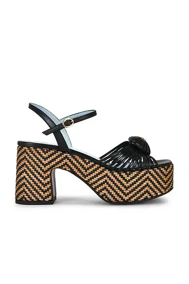Valentino Garavani Coeur Royal Wedge Espadrilles