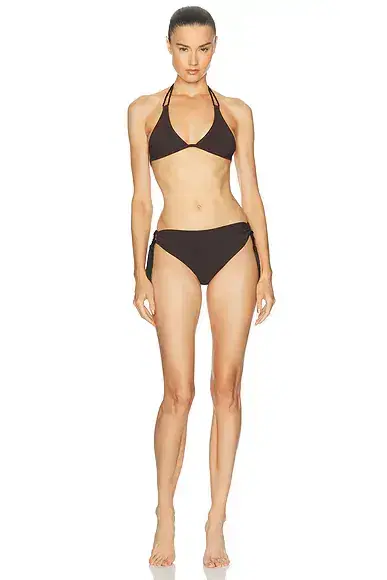 ALAÏA Tie Bikini Set
