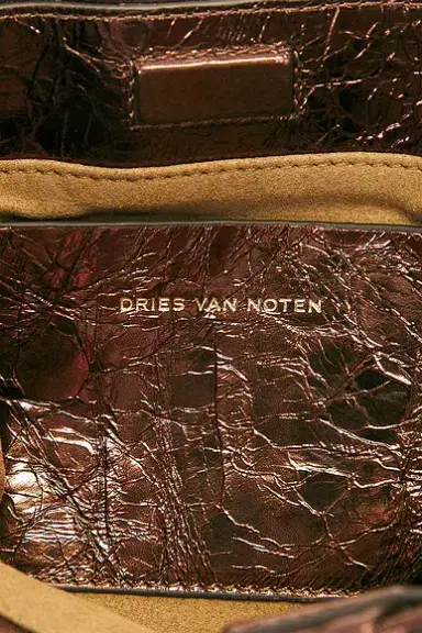 Dries Van Noten Small Resin Handle Fold And Crossbody Bag | Thumbnail 7 Dries Van Noten Small Resin Handle Fold And Crossbody Bag | Thumbnail 7