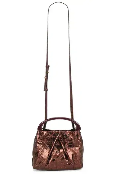 Dries Van Noten Small Resin Handle Fold And Crossbody Bag | Thumbnail 1 Dries Van Noten Small Resin Handle Fold And Crossbody Bag | Thumbnail 1