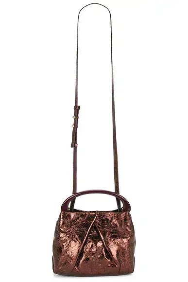 Dries Van Noten Small Resin Handle Fold And Crossbody Bag