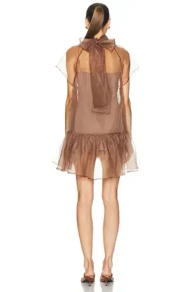 Simkhai Beaux Tiered Mini Dress | Thumbnail 3 Simkhai Beaux Tiered Mini Dress | Thumbnail 3