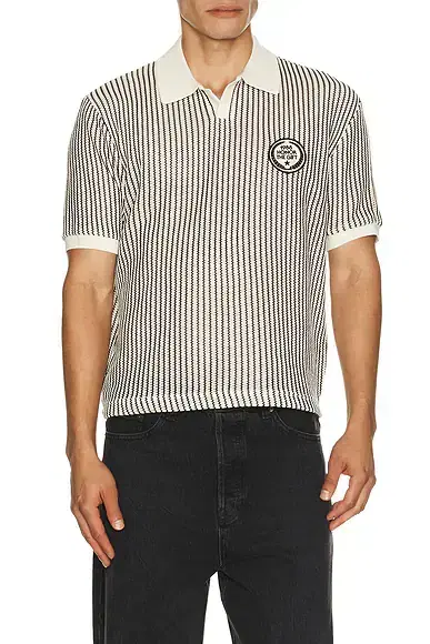 Honor The Gift Striped Knit Polo