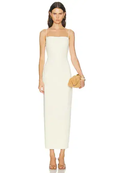 EAVES x Blake Evin Dani Polished Crepe Maxi Dress | Thumbnail 1