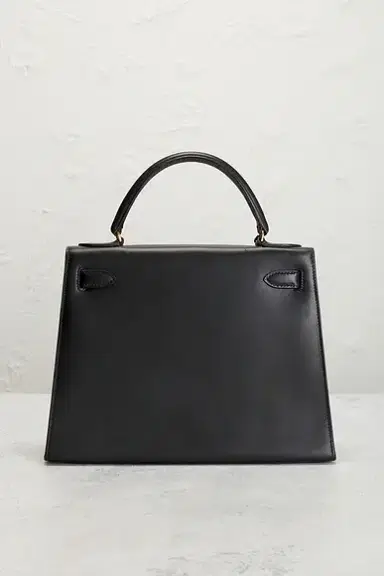 HERMÈS 1976 Box Kelly 28 Handbag | Thumbnail 3