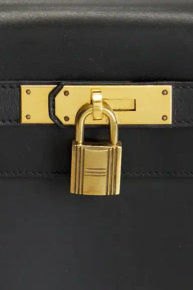 HERMÈS 1976 Box Kelly 28 Handbag | Thumbnail 5