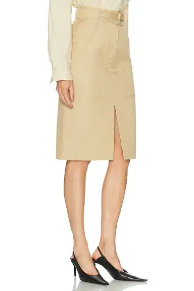 Carolina Herrera Twill Pencil Skirt | Thumbnail 2 Carolina Herrera Twill Pencil Skirt | Thumbnail 2