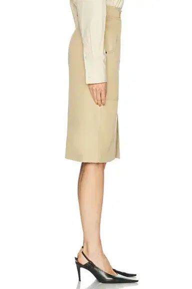 Carolina Herrera Twill Pencil Skirt | Thumbnail 3 Carolina Herrera Twill Pencil Skirt | Thumbnail 3