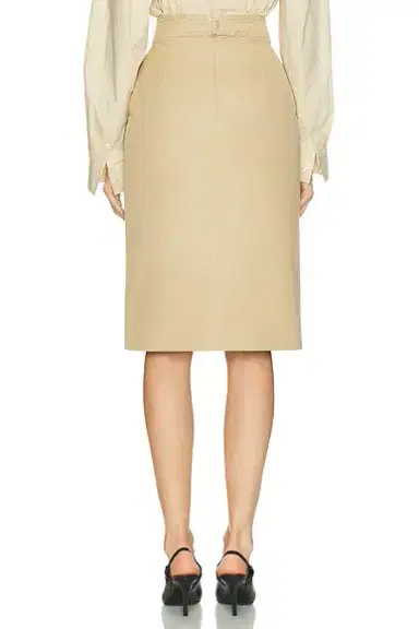 Carolina Herrera Twill Pencil Skirt | Thumbnail 4 Carolina Herrera Twill Pencil Skirt | Thumbnail 4