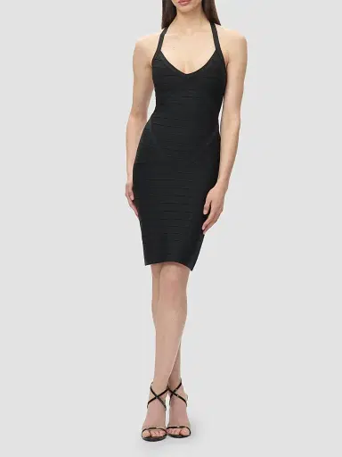 Hervé Léger Women's 40th Anniversary The Opening Night Knee-Length Dress - Black | Thumbnail 2 Hervé Léger Women's 40th Anniversary The Opening Night Knee-Length Dress - Black | Thumbnail 2