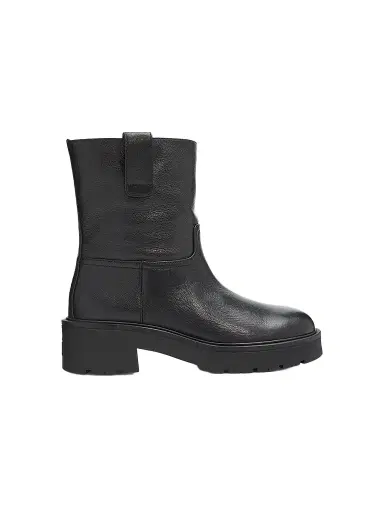 Stuart Weitzman Women's Ren Leather Lug Sole Boots | Thumbnail 1 Stuart Weitzman Women's Ren Leather Lug Sole Boots | Thumbnail 1