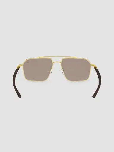 TAG Heuer Women's Mini Vingt 57MM Aviator Sunglasses - Brown Gold | Thumbnail 5