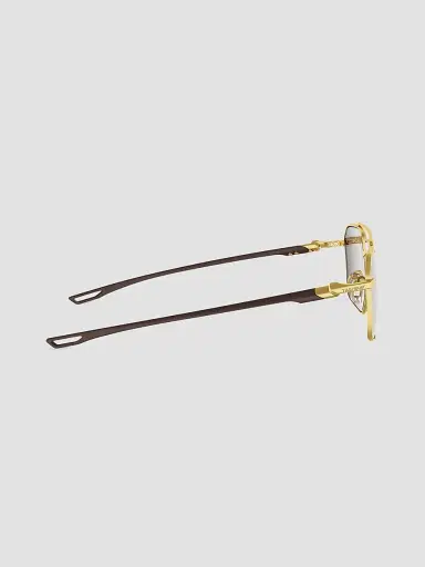 TAG Heuer Women's Mini Vingt 57MM Aviator Sunglasses - Brown Gold | Thumbnail 7
