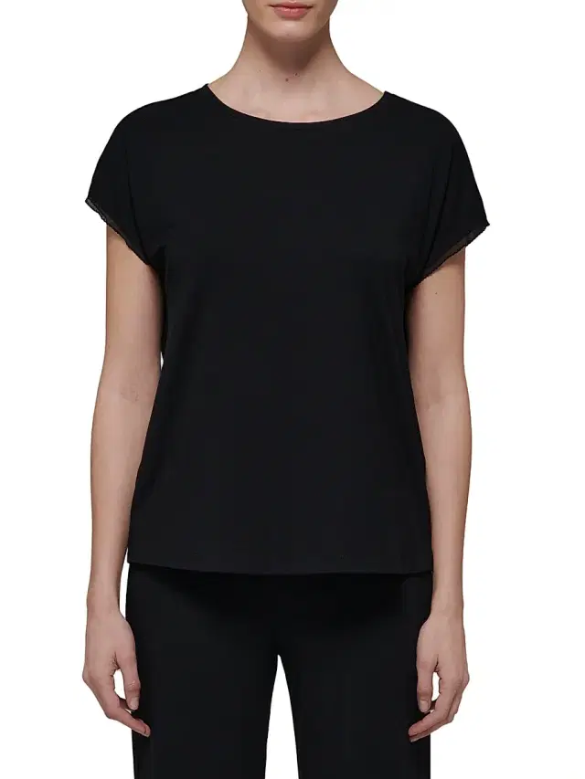 Simone Pérèle Women's Aurore Jersey Lounge T-Shirt - Black - Size Small