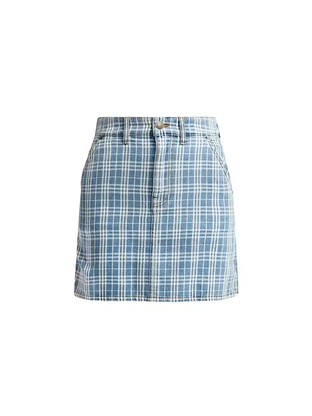Burberry Women's Norcross Denim Mini Skirt - Light Indigo Blue