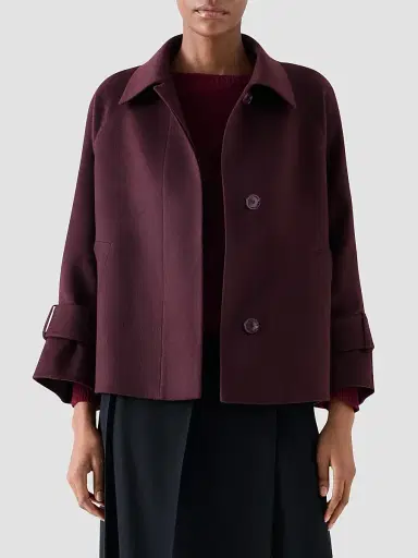 Akris Women's Alisa Double-Face Cashmere Jacket | Thumbnail 4 Akris Women's Alisa Double-Face Cashmere Jacket | Thumbnail 4